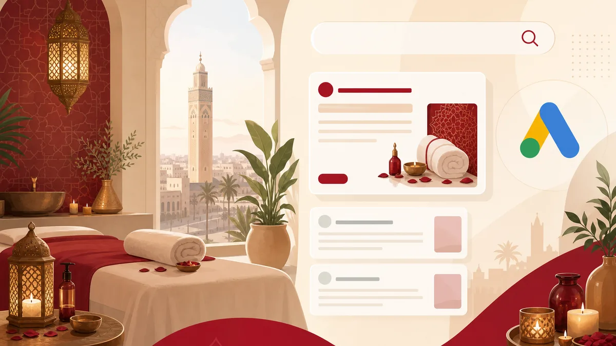 Google Ads for spas and beauty institutes in Morocco: drive bookings in 2026