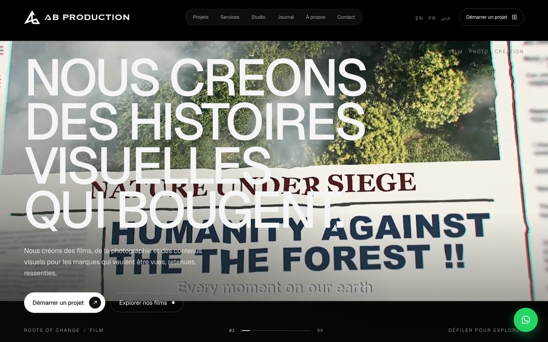 Accueil abproduction.ma : Nous créons des histoires visuelles qui bougent